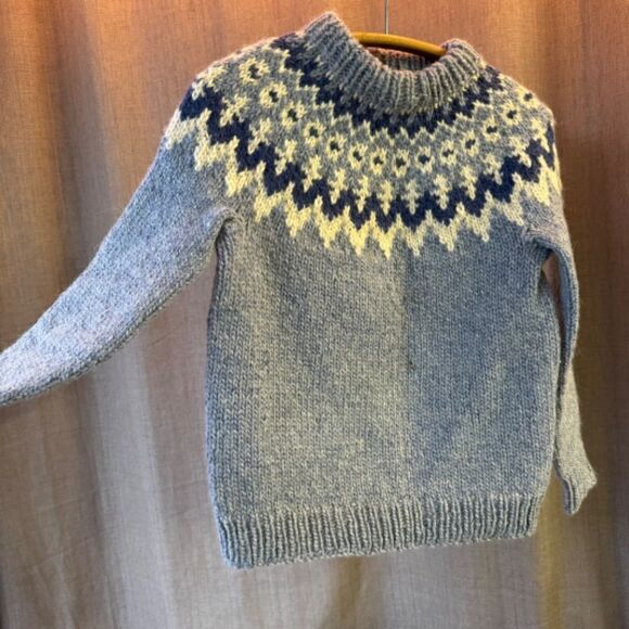 handknit Other - 100% wool hand made Icelandic sweater - S